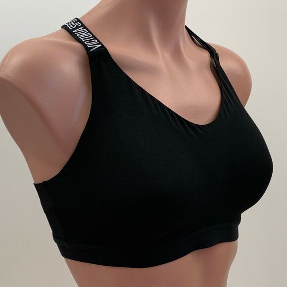 Victoria's Secret Incredible Lightweight Victoria Sport Black Bra  Size 34C - Picture 1 of 10